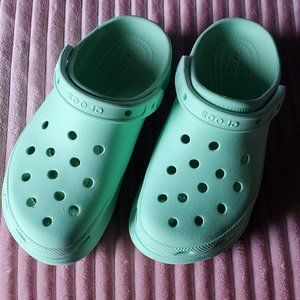 Crocs platform shoes